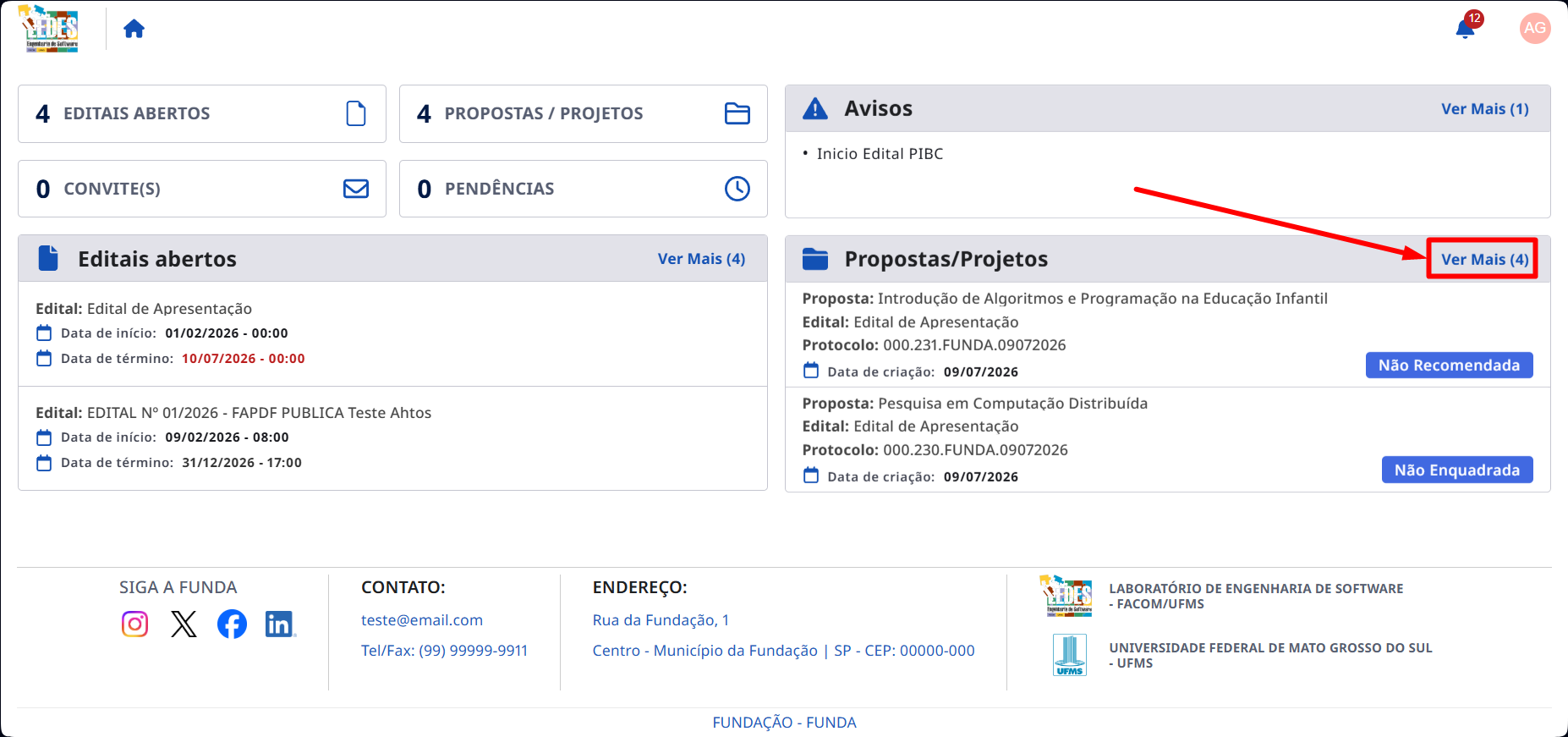 Botão Ver Mais